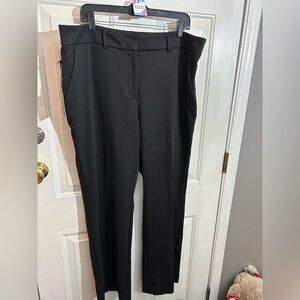 Simply Vera Vera Wang Black Straight Leg Pants
